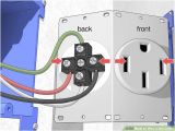 220 Volt 3 Wire Plug Diagram How to Wire A 220 Outlet with Pictures Wikihow