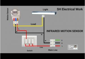 220v Light Switch Wiring Diagram Pir Motion Sensor Switch Vtac Youtube
