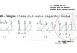 230v 3 Phase Motor Wiring Diagram Wl 2512 Diagram Single Phase Motor Correct Wiring for 3