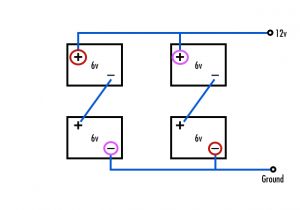 24 Volt Wiring Diagram 12 Volt 4 Battery Wiring Diagram Wiring Diagram User