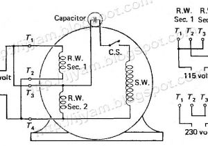 240 Volt Electric Motor Wiring Diagram Dual Voltage Motor Wiring Diagram Wiring Diagrams