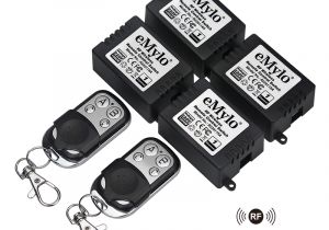 240v Rocker Switch Wiring Diagram Us 23 63 Rf Ac220v 1000 Watt 2x 4 buttons Schwarz Splitter Sender 4×1 Kanal Relais Intelligente Drahtlose Fernbedienung Licht Schalter 433 Mhz Light