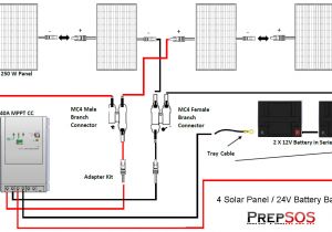 24v solar Panel Wiring Diagram 12 Volt solar Panel Wiring Wiring Diagram