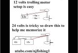 24v Trolling Motor Wiring Diagram How to Connect 12v 24v Trolling Motor with 1 and 2 Batteries Youtube