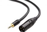 3.5 Mm Jack to Xlr Wiring Diagram Buy Cable Matters Xlr to Trs 3 5mm 1 8 Inch Cable 6 Feet 6 Online at