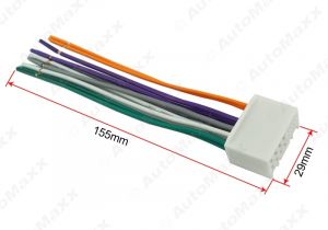 3.5 Mm Stereo Wiring Diagram Feeldo Car Audio Cd Stereo Wiring Harness Adapter with Usb Aux Plug