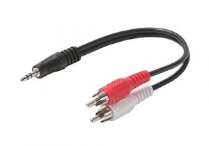 3.5 Mm to Rca Wiring Diagram Eagle 6 Inch 3 5mm Stereo Male to 2 Dual Rca Male Adapter Y Cable