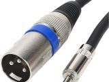 3.5 Mm to Xlr Male Wiring Diagram Tisino Mini Jack 3 5mm 1 8 Inch Trs Stereo Male to Xlr Male Balanced Interconnect Audio Cable 3m 10 Feet