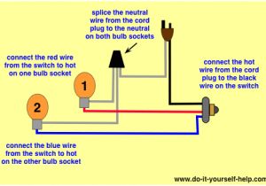 3 Bulb Lamp Wiring Diagram How to Wire A 3 Way Lamp socket