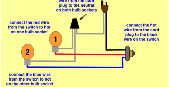 3 Bulb Lamp Wiring Diagram How to Wire A 3 Way Lamp socket
