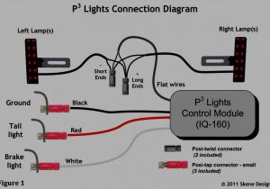 3 Bulb Lamp Wiring Diagram How to Wire A 3 Wire Led Tail Light Youtube Led Tail