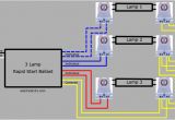 3 Bulb Lamp Wiring Diagram Seriesl Ballast Lampholder Wiring 3 Lamps Electrical 101