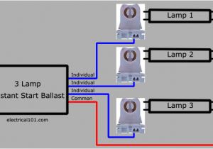 3 Lamp Ballast Wiring Diagram How to Replace 3 Lamp Parallel Ballasts Electrical 101