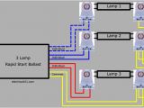 3 Lamp Ballast Wiring Diagram How to Replace 3 Lamp Rapid Start Ballast with Instant