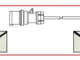 3 Phase 5 Pin Plug Wiring Diagram Iec 60309 309 16a 230 250v European International Pin