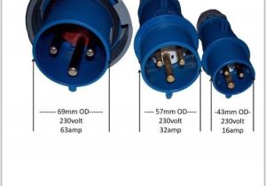 3 Phase 5 Pin Plug Wiring Diagram Industrial Extension Leads Plug Connector Types Explained