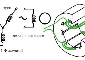 3 Phase 6 Pole Motor Wiring Diagram Single Phase Induction Motors Ac Motors Electronics Textbook