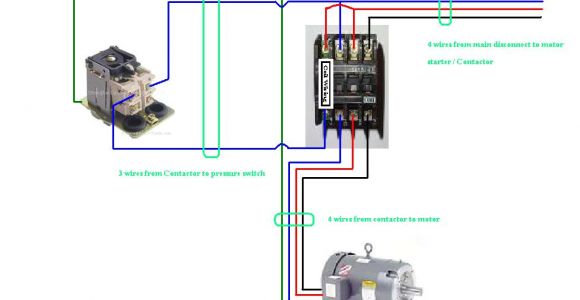 3 Phase Air Compressor Wiring Diagram Compressor Contactor Wiring Blog Wiring Diagram
