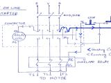 3 Phase Contactor Wiring Diagram Start Stop What is Direct Online Starter Dol Working Principle Starter