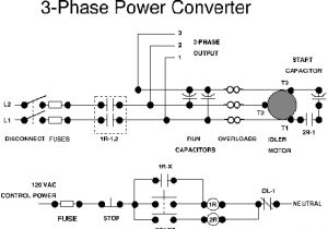 3 Phase Converter Wiring Diagram Building A Phase Converter Metalwebnews Com