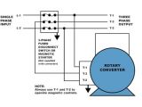 3 Phase Converter Wiring Diagram How to Properly Operate A Three Phase Motor Using Single Phase Power