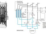3 Phase Electric Motor Starter Wiring Diagram Primary Resistor Type Starters Ac Reduced Voltage Starters