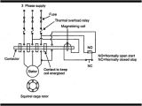 3 Phase Electric Motor Starter Wiring Diagram Sizing Of Contactor and Overload Relay for 3 Phase Dol Starter