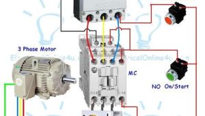 3 Phase Electric Motor Wiring Diagram Pdf Contactor Wiring Guide for 3 Phase Motor with Circuit Breaker