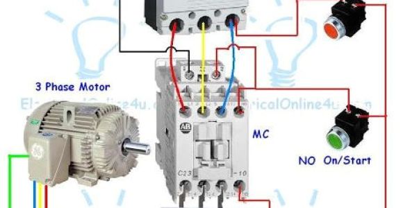 3 Phase Electric Motor Wiring Diagram Pdf Contactor Wiring Guide for 3 Phase Motor with Circuit Breaker