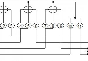 3 Phase Electricity Meter Wiring Diagram Four Wire Mechanical Three Phase Energy Meter with Direct Ct