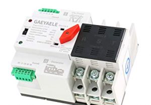3 Phase Manual Changeover Switch Wiring Diagram Gaeyaele W2r 3p Din Rail Mounted Automatic Transfer Switch Three