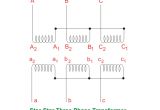 3 Phase Transformer Wiring Diagram Single Three Phase Transformer Vs Bank Of Three Single Phase