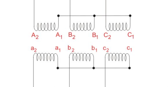 3 Phase Transformer Wiring Diagram Single Three Phase Transformer Vs Bank Of Three Single Phase