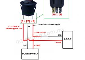 3 Pin Rocker Switch Wiring Diagram 3 Pin toggle Switch Wiring Data Schematic Diagram