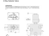 3 Port Diverter Valve Wiring Diagram Hydraulic Selector Diverter Valve 3 Way 12 Sae Ports 16 Gpm 12v Dc