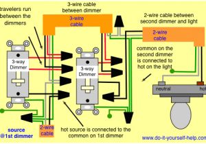 3 Way Dimmer Switch for Led Lights Wiring Diagram 3 Way Switch Wiring Diagrams Do It Yourself Help Com