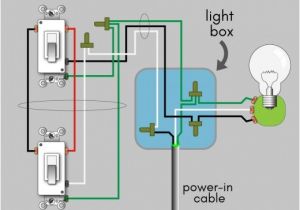 3 Way Light Switch with Dimmer Wiring Diagram How to Wire A 3 Way Switch Wiring Diagram Dengarden