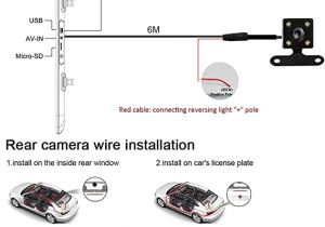 3 Wire Brake Light Diagram Think sogood4 3 Zoll Auto Dual Dash Cam Car Video Recorder Dvr Dual Lens Front Reversing Kamera Video Aufnahme Mit Lcd Hd Blau Bildschirm Vehicle