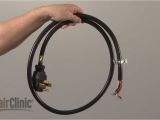 3 Wire Dryer Cord Diagram Electric Dryer Power Cord 4 Wire Replacement 5305510955 Youtube