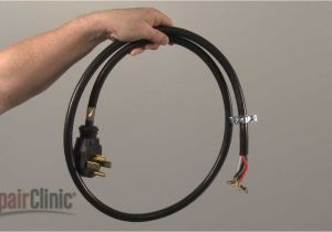 3 Wire Dryer Cord Diagram Electric Dryer Power Cord 4 Wire Replacement 5305510955 Youtube