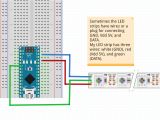 3 Wire Led Light Diagram How to Control An Led Pixel Strip Ws2812b with An Arduino