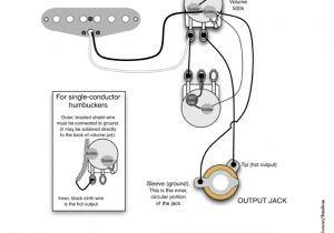 3 Wire Single Coil Pickup Wiring Diagram Best Set Up for 1 Single Coil 1 Vol and 1 tone Google