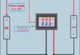3 Wire Voltmeter Wiring Diagram Dc 100v 10a 0 28 Inch Mini Digital Voltmeter Ammeter 4 Bit 5 Wires