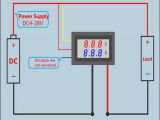 3 Wire Voltmeter Wiring Diagram Dc 100v 10a 0 28 Inch Mini Digital Voltmeter Ammeter 4 Bit 5 Wires