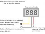 3 Wire Voltmeter Wiring Diagram Mod Meter Wiring Diagram Wiring Diagram Operations