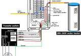 30 Amp Transfer Switch Wiring Diagram Water Heater Wiring to Panel Wiring Diagram Center