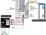 30 Amp Transfer Switch Wiring Diagram Water Heater Wiring to Panel Wiring Diagram Center