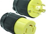 30a 125 250v Locking Plug Wiring Diagram Buy Journeyman Pro 30 Amp Plug Connector Set Nema L14