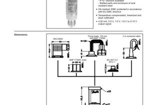 4 20ma Pressure Transducer Wiring Diagram Heavy Duty Pressure Transmitters Type Mbs 4050
