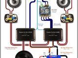 4 Channel Amp Wiring Diagram 4 Speakers 1290 Best System S Images In 2020 Car Audio Custom Car